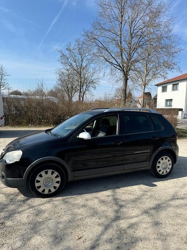 Gebraucht VW Polo Cross 80 PS (58 kW) 2007 Schwarz Kleinwagen