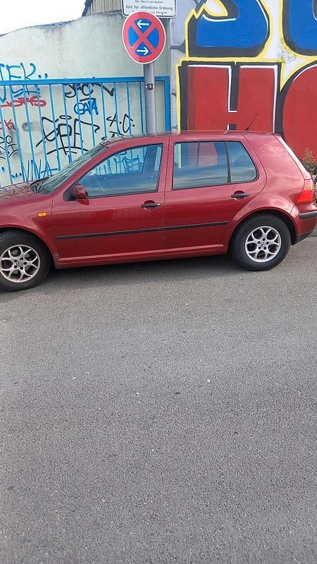 Gebraucht VW Golf IV 90 PS (66 kW) 1998 Rot Kleinwagen