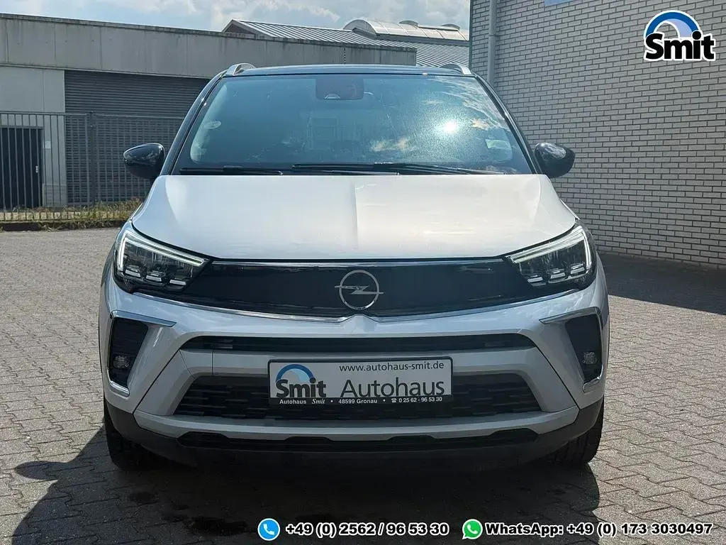 Gebraucht Opel Crossland X Elegance 110 PS (80 kW) 2023 Silber SUV