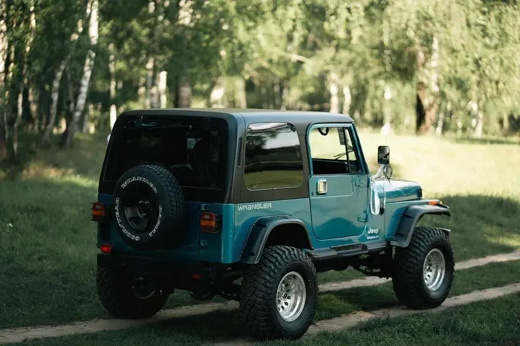 Gebraucht Jeep Wrangler 118 PS (86 kW) 1994 Blau SUV