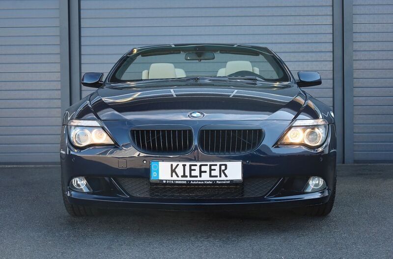 Gebraucht BMW 650 Cabriolet Sport Line 367 PS (269 kW) 2008 Monacoblau (a35) Cabrio