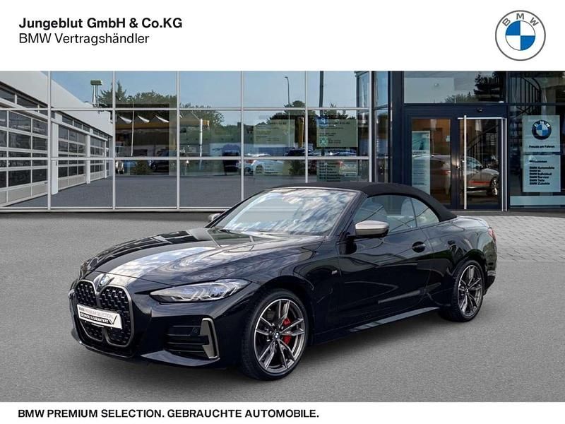 Black sapphire metallic Gebraucht 2022 BMW 440 Cabrio | 53.470 € (Fairer Preis) - Bild 1/3