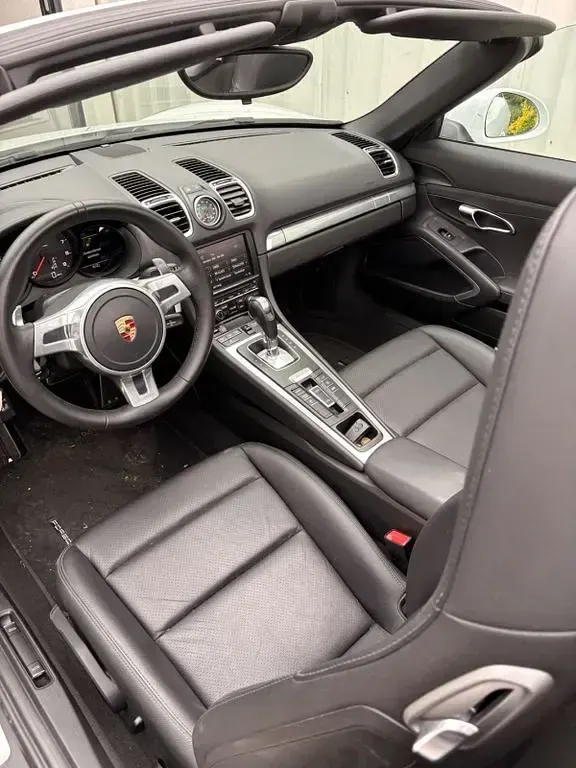 Gebraucht Porsche Boxster 265 PS (194 kW) 2014 Weiß Cabrio