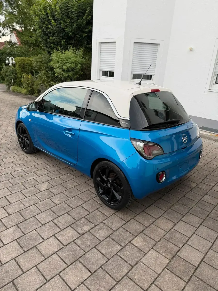 Gebraucht Opel Adam Slam 87 PS (63 kW) 2014 Blau Kleinwagen