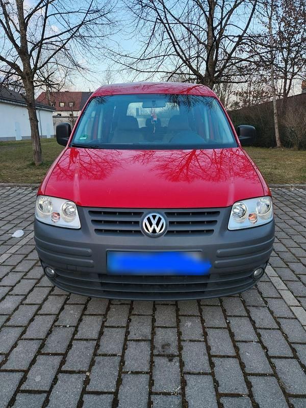 Gebraucht VW Caddy Life 75 PS (55 kW) 2006 Rot Van / Kleinbus