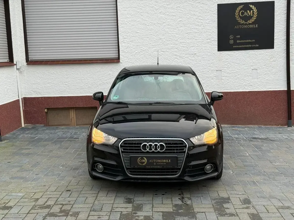 Gebraucht Audi A1 86 PS (63 kW) 2010 Schwarz Kleinwagen