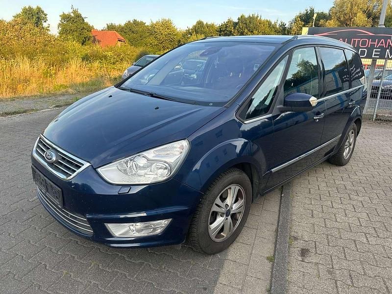 Gebraucht Ford Galaxy Titanium 163 PS (119 kW) 2013 Atlantikblau metallic Van / Kleinbus