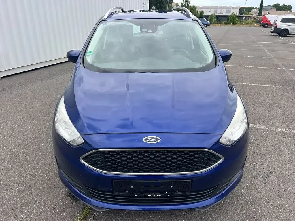 Gebraucht Ford Grand C-Max 125 PS (91 kW) 2016 Blau Van / Kleinbus