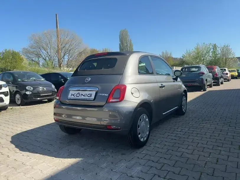 Gebraucht Fiat 500C 69 PS (50 kW) 2023 Grau Cabrio
