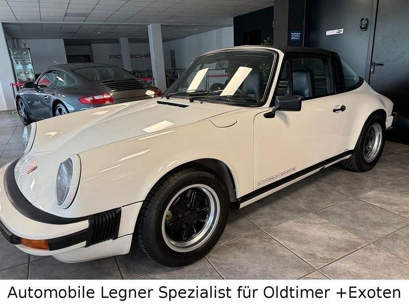 Gebraucht Porsche 911 Carrera Targa 209 PS (153 kW) 1974 Grand prix weiß Cabrio