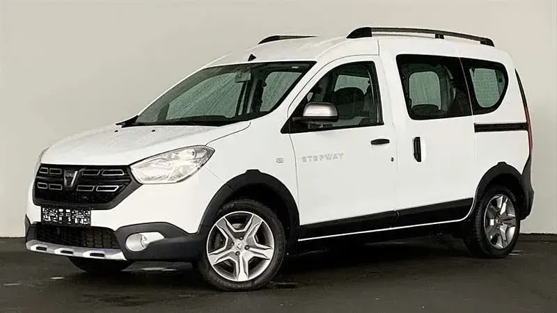 Gebraucht Dacia Dokker Stepway 131 PS (96 kW) 2020 Weiss / gletscherweiss / uni Van / Kleinbus