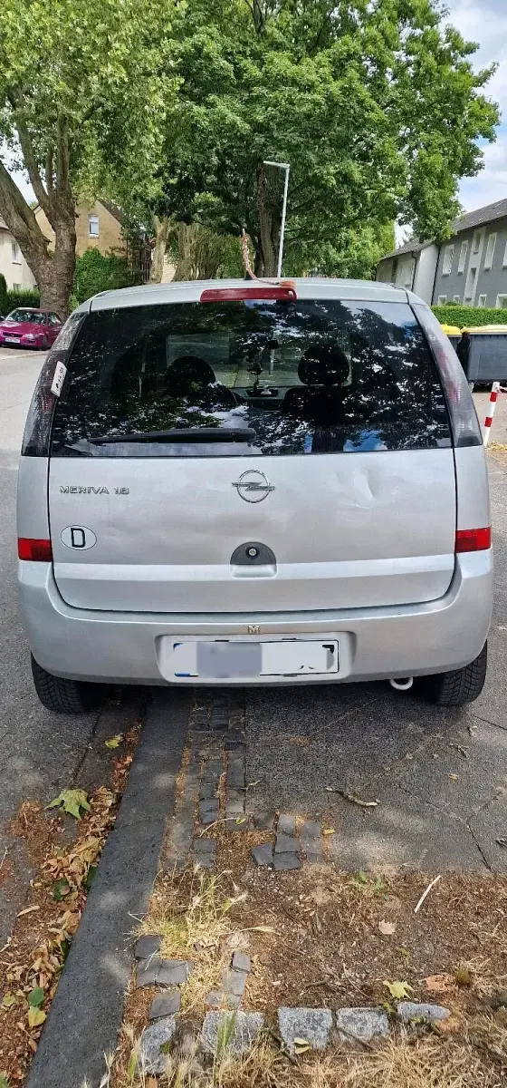 Gebraucht Opel Meriva 101 PS (74 kW) 2005 Silber Van / Kleinbus