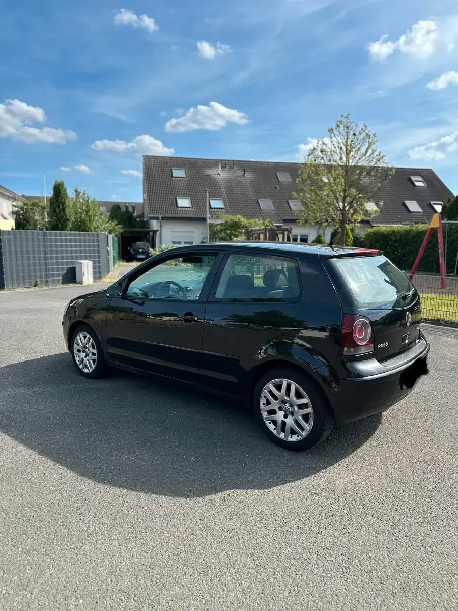 Gebraucht VW Polo Sportline 101 PS (74 kW) 2007 Schwarz Kleinwagen
