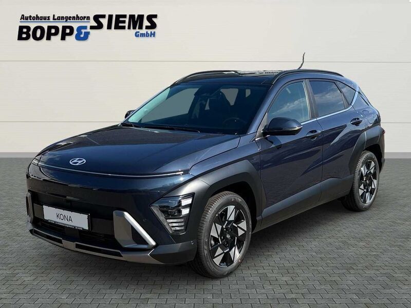 Denim blue Neu 2025 Hyundai Kona Prime SUV | 30.960 € (Etwas zu teuer) - Bild 1/4