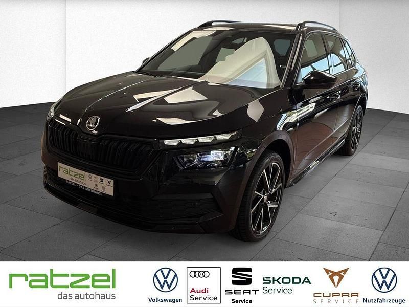 Schwarz Gebraucht 2021 Skoda Kamiq Monte Carlo SUV | 24.349 € (Fairer Preis) - Bild 1/4