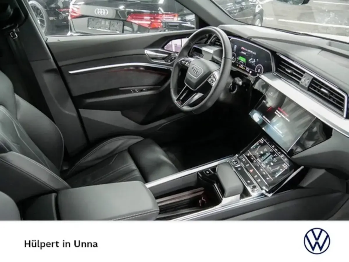 Gebraucht Audi e-tron S-Line 230 kW (313 PS) 2021 Weiß SUV