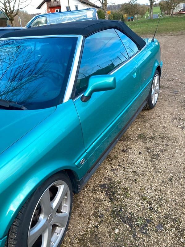 Gebraucht Audi Cabriolet 150 PS (110 kW) 1996 Grün Cabrio