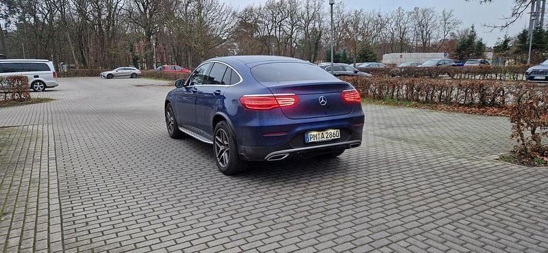 Blau Gebraucht 2018 Mercedes GLC350 AMG Coupé | 33.000 € (Fairer Preis) - Bild 1/4