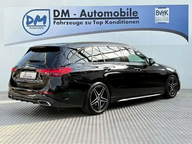 Gebraucht Mercedes C220 AMG line 197 PS (144 kW) 2024 Schwarz Kombi