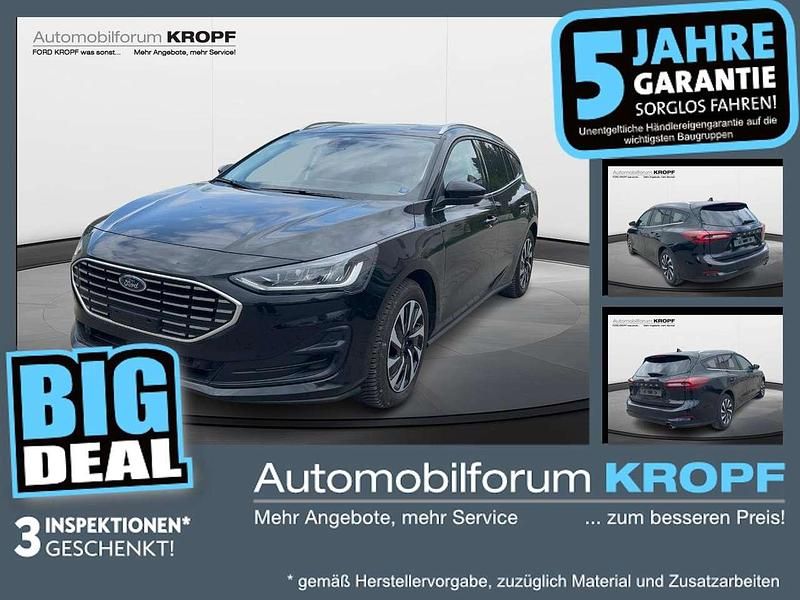 Gebraucht Ford Focus Titanium 155 PS (114 kW) 2024 Obsidianschwarz metallic Kombi