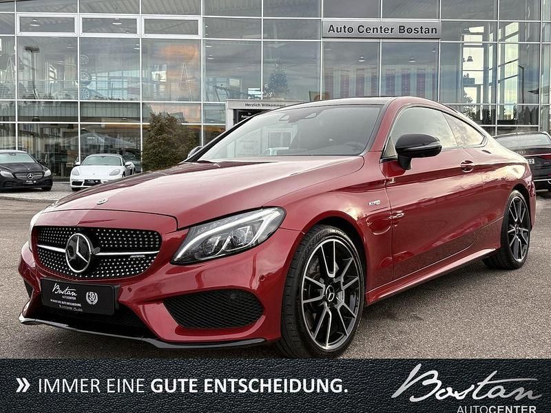 Rot (metallic) Gebraucht 2017 Mercedes C43 AMG AMG Coupé | 32.900 € (Fairer Preis) - Bild 1/4