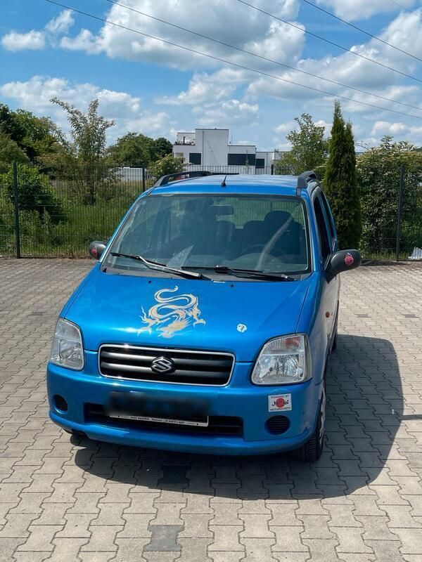 Blau Gebraucht 2004 Suzuki Wagon R+ Kombi | 800 € (Guter Preis) - Bild 1/4