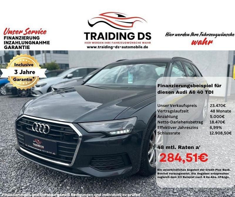 Grau Gebraucht 2022 Audi A6 Basis Kombi | 23.480 € (Guter Preis) - Bild 1/4