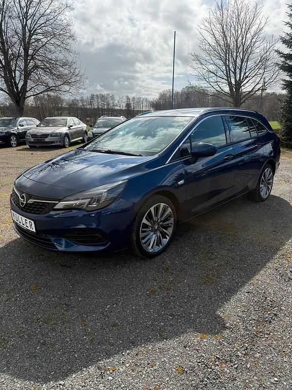 Gebraucht Opel Astra 131 PS (96 kW) 2020 Blau Kombi