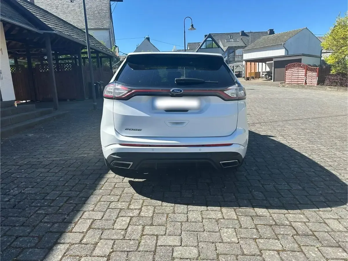 Brugt Ford Edge ST-Line 209 HK (153 kW) 2018 Hvid SUV