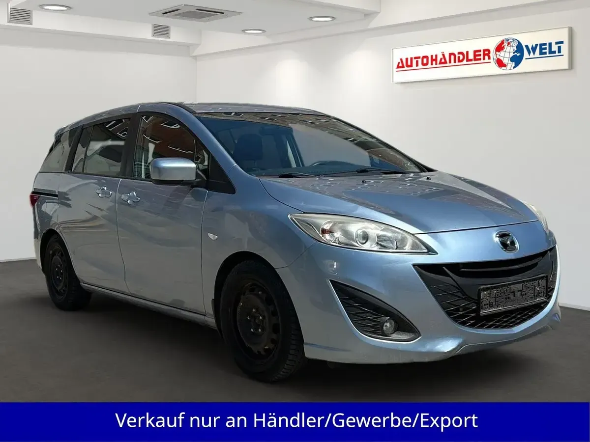 Gebraucht Mazda 5 116 PS (85 kW) 2012 Blau Van / Kleinbus