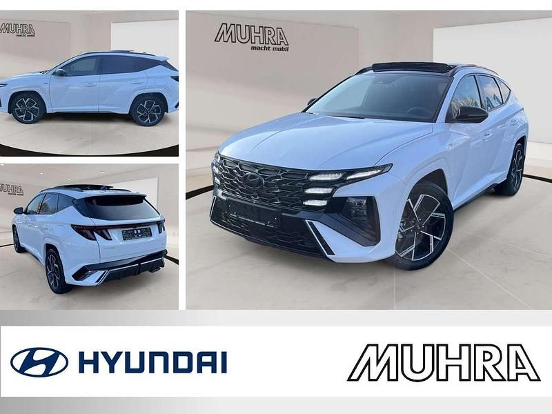 Serenity white Neu 2026 Hyundai Tucson N Line SUV | 42.989 € (Teuer) - Bild 1/4