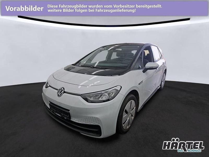 Gebraucht VW ID.3 Pure 110 kW (150 PS) 2022 Gletscherweiss (white), metallic Kleinwagen