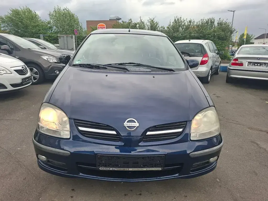 Gebraucht Nissan Almera Tino Acenta 116 PS (85 kW) 2004 Blau Van / Kleinbus