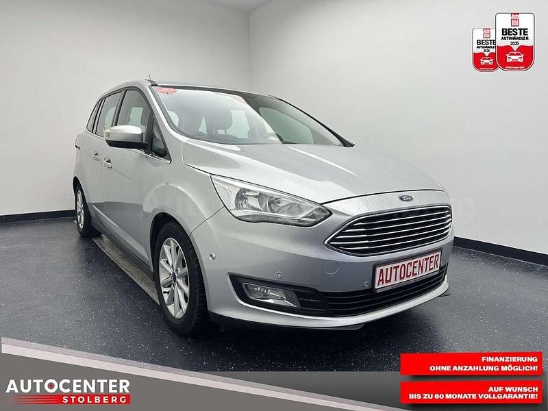 Gebraucht Ford C-MAX Titanium 120 PS (88 kW) 2015 Silber Van / Kleinbus