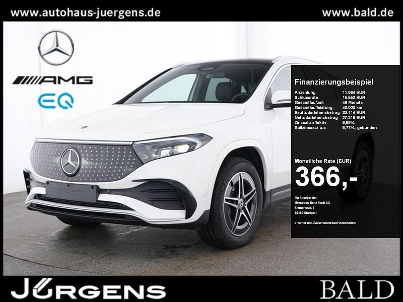 Weiss polarweiß Gebraucht 2024 Mercedes EQA250 AMG SUV | 38.750 € (Fairer Preis) - Bild 1/4