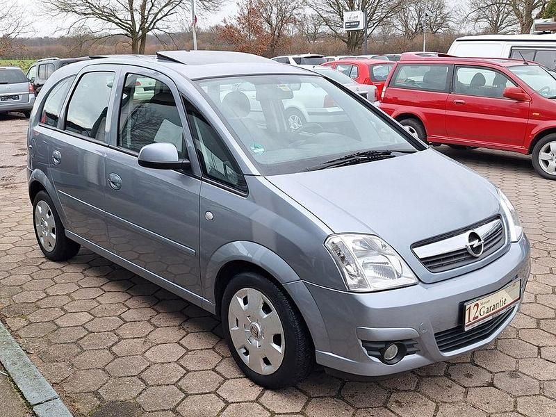 Gebraucht Opel Meriva Edition 105 PS (77 kW) 2008 Silber Van / Kleinbus