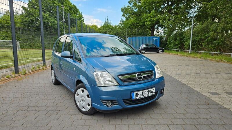 Blau Gebraucht 2008 Opel Meriva Edition Van / Kleinbus | 1.150 € (Superpreis) - Bild 1/4