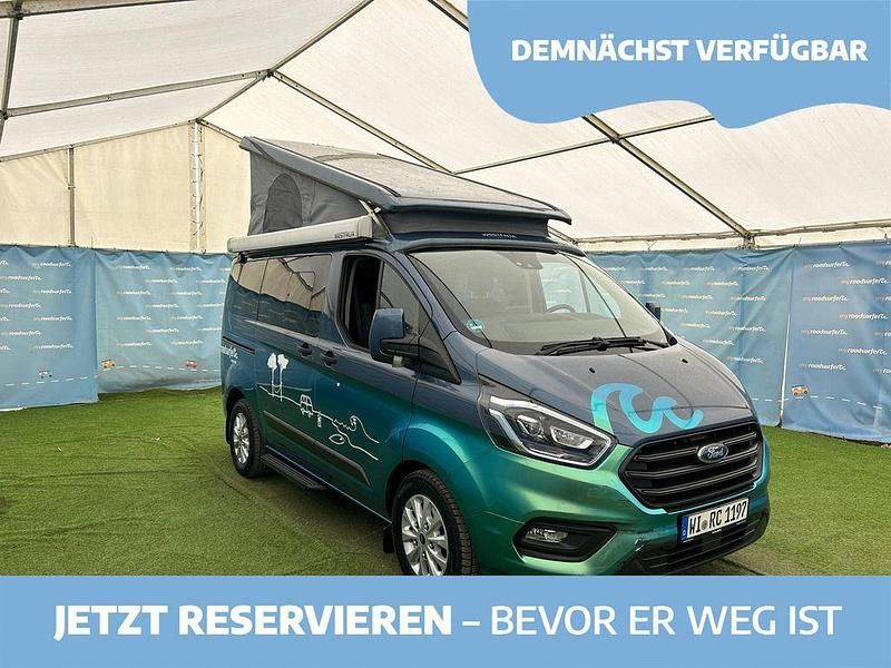Blau Gebraucht 2022 Ford Transit Custom Nugget Limousine | 53.900 € (Etwas zu teuer) - Bild 1/3