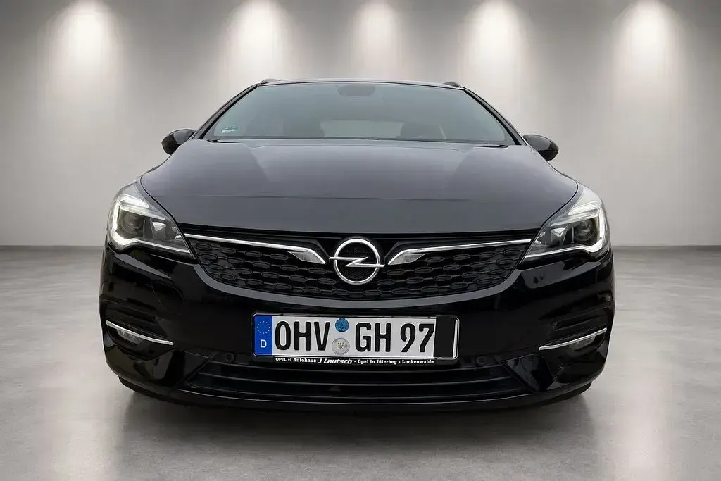 Gebraucht Opel Astra 110 PS (80 kW) 2020 Schwarz Kombi