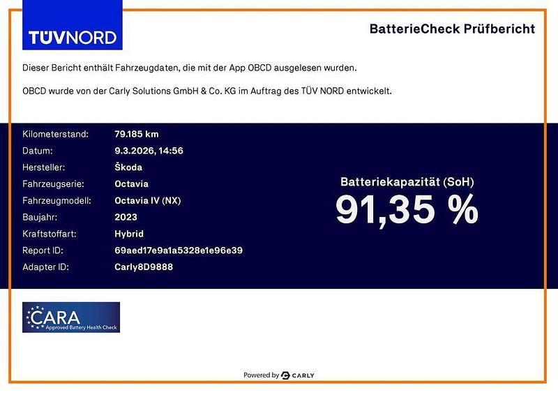 Gebraucht Skoda Octavia RS 245 PS (180 kW) 2023 Graphitegrau metallic Kombi
