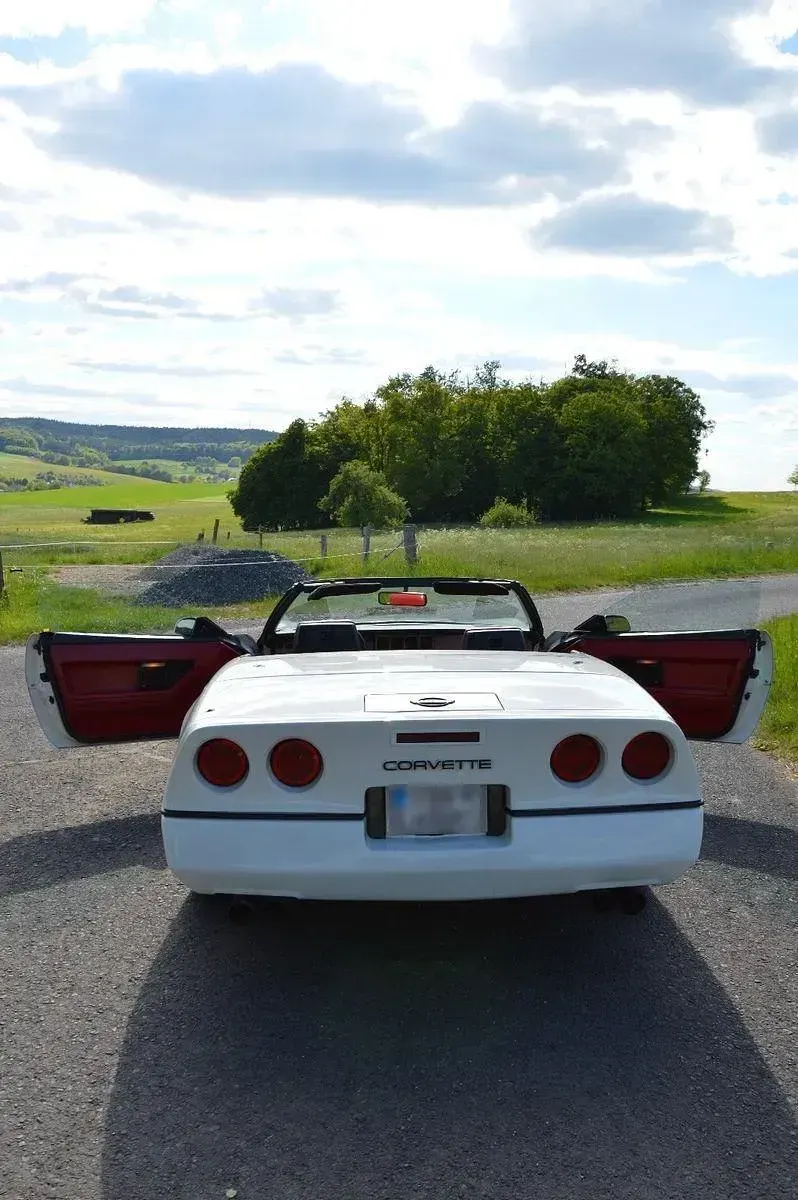 Gebraucht Corvette C4 243 PS (178 kW) 1988 Weiß Cabrio