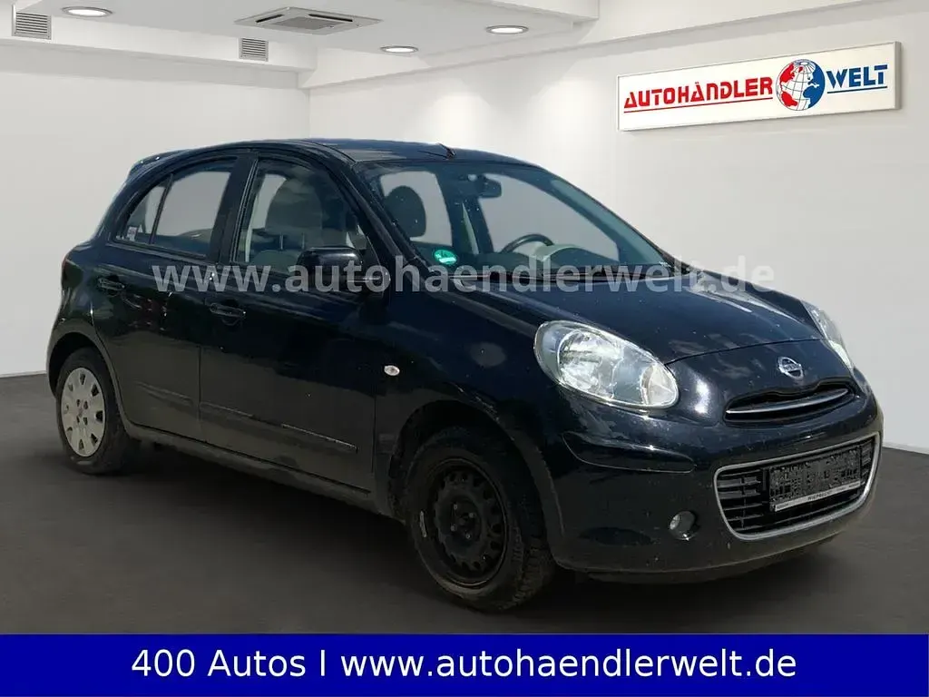 Gebraucht Nissan Micra Acenta 98 PS (72 kW) 2011 Blau Kleinwagen