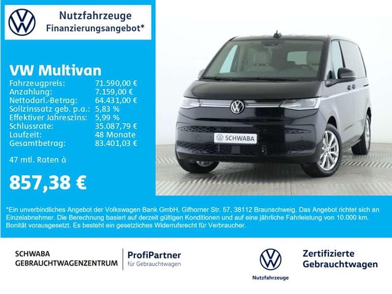 Deep black perleffekt Gebraucht 2025 VW T7 Style Van | 71.590 € - Bild 1/4