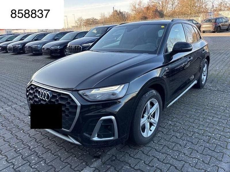 Mythosschwarz (metallic) Gebraucht 2022 Audi Q5 S-Line SUV | 30.750 € (Superpreis) - Bild 1/4