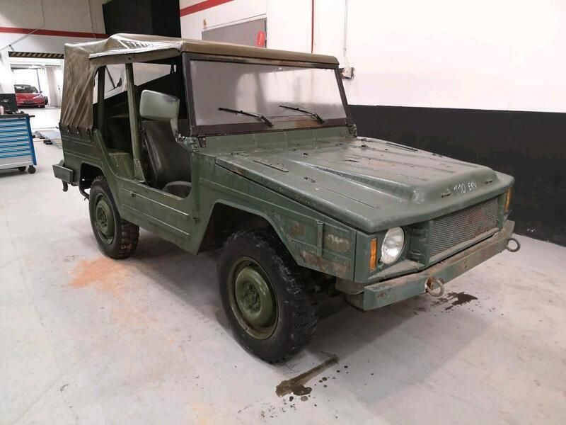Grün Gebraucht 1979 VW Iltis Cabrio | 5.200 € - Bild 1/4