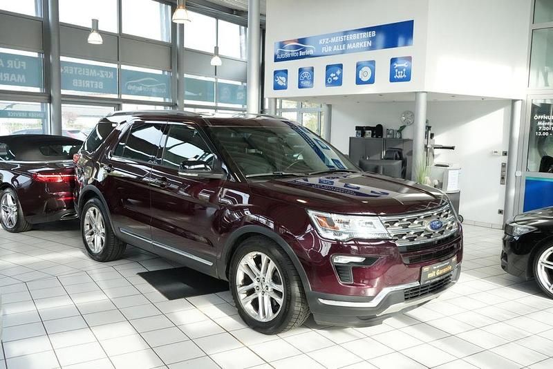 Gebraucht Ford Explorer XLT 294 PS (216 kW) 2018 Weinrot SUV