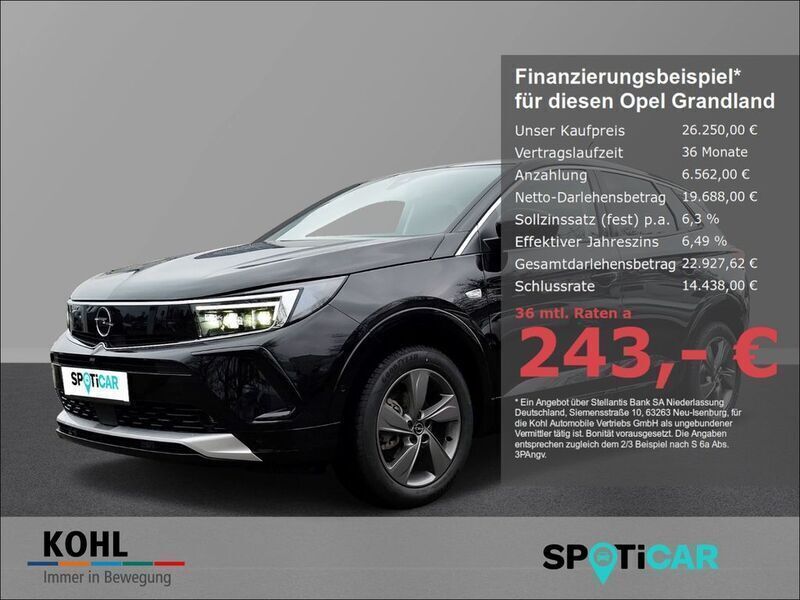 Schwarz Gebraucht 2023 Opel Grandland X Ultimate SUV | 26.250 € (Fairer Preis) - Bild 1/4