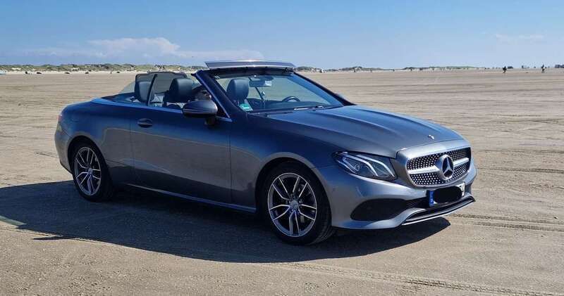 Grau Gebraucht 2018 Mercedes E220 Avantgarde Cabrio | 30.500 € (Superpreis) - Bild 1/4