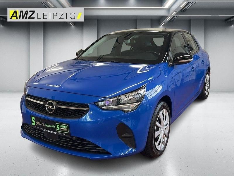 Blau Gebraucht 2021 Opel Corsa-e Edition Kleinwagen | 14.490 € (Guter Preis) - Bild 1/4