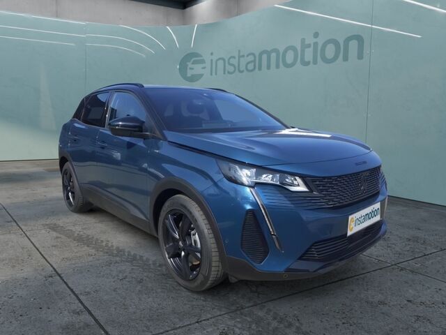 Blau Gebraucht 2022 Peugeot 3008 GT SUV | 27.140 € (Etwas zu teuer) - Bild 1/2